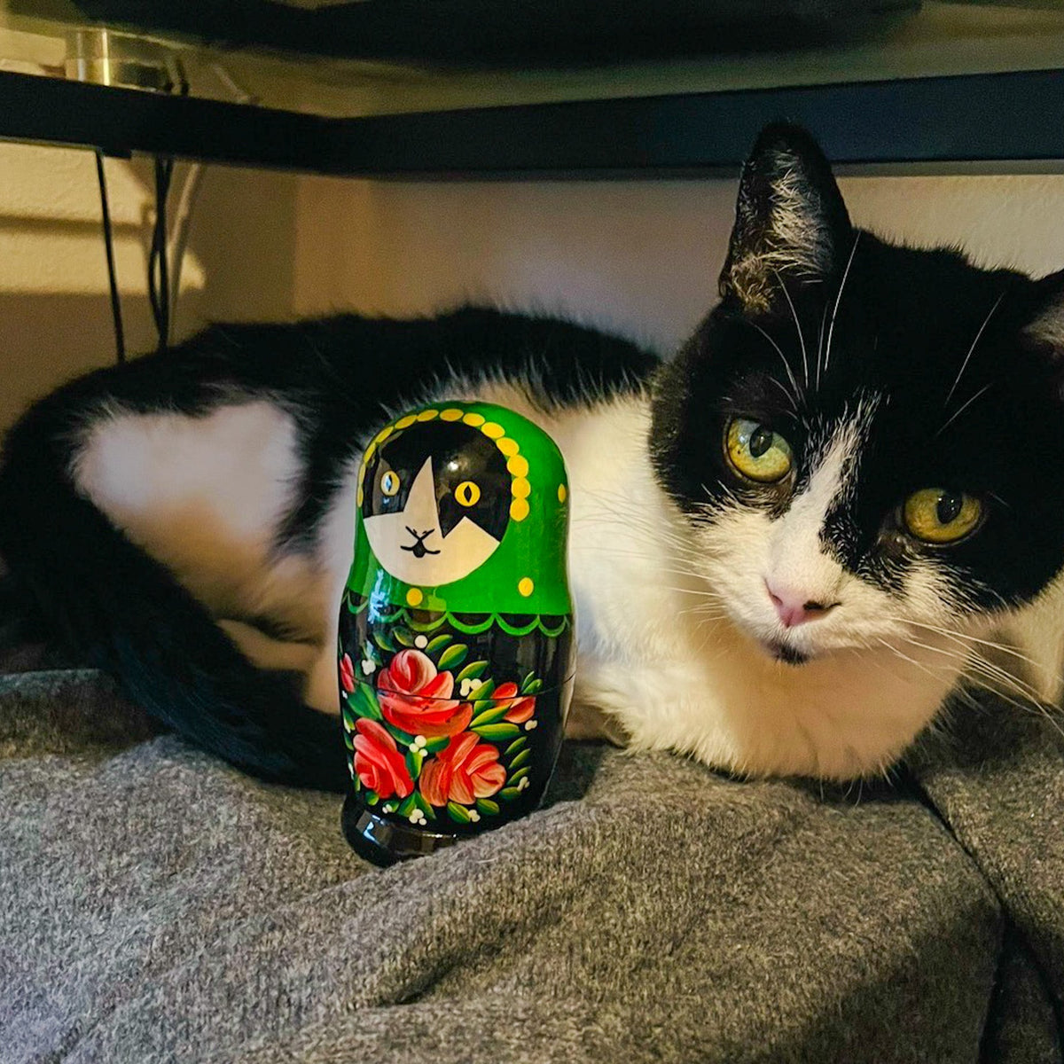 Cat T-Shirt | Koro the Coffee Addict
