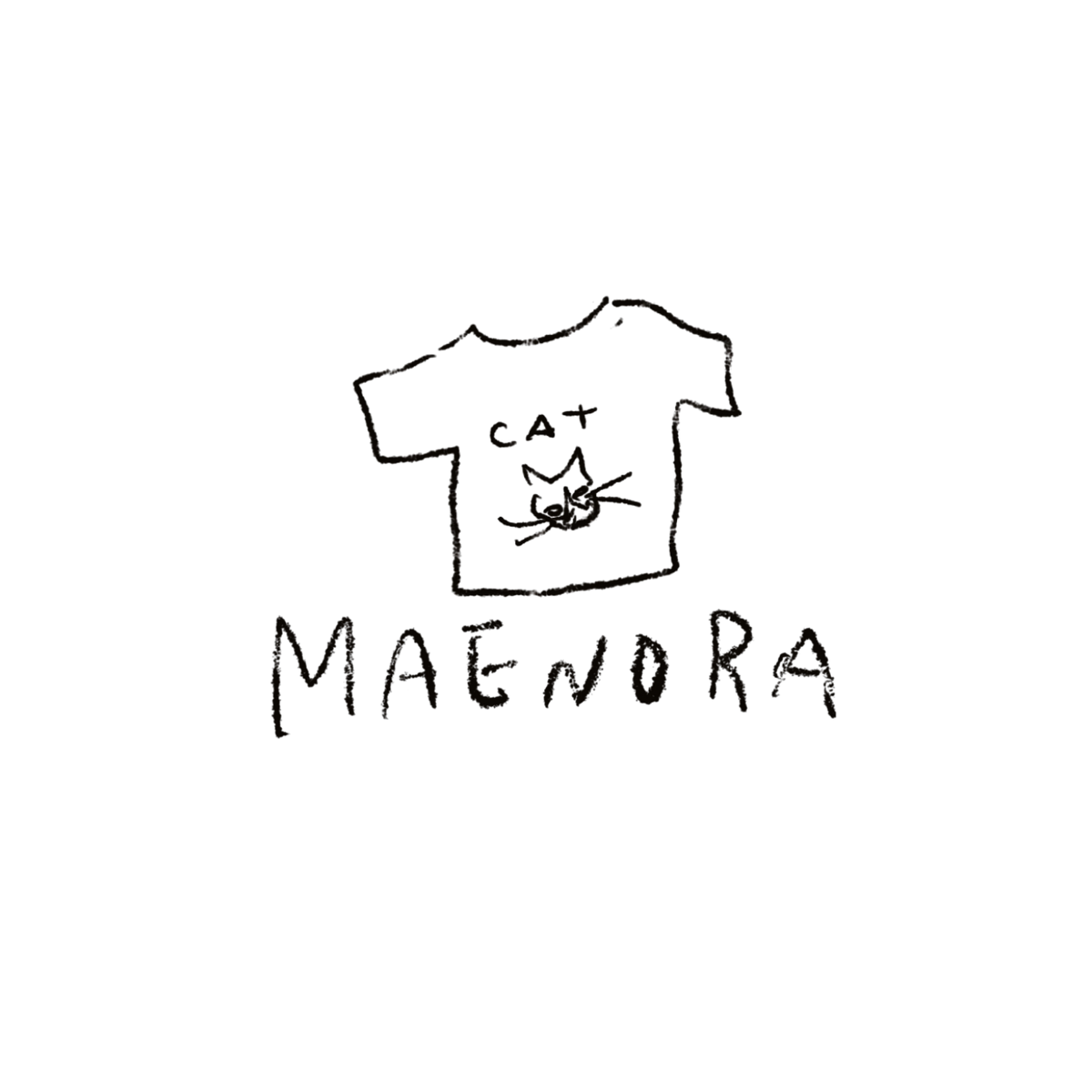猫イラストTシャツ｜誇り高き、天然のペタ耳