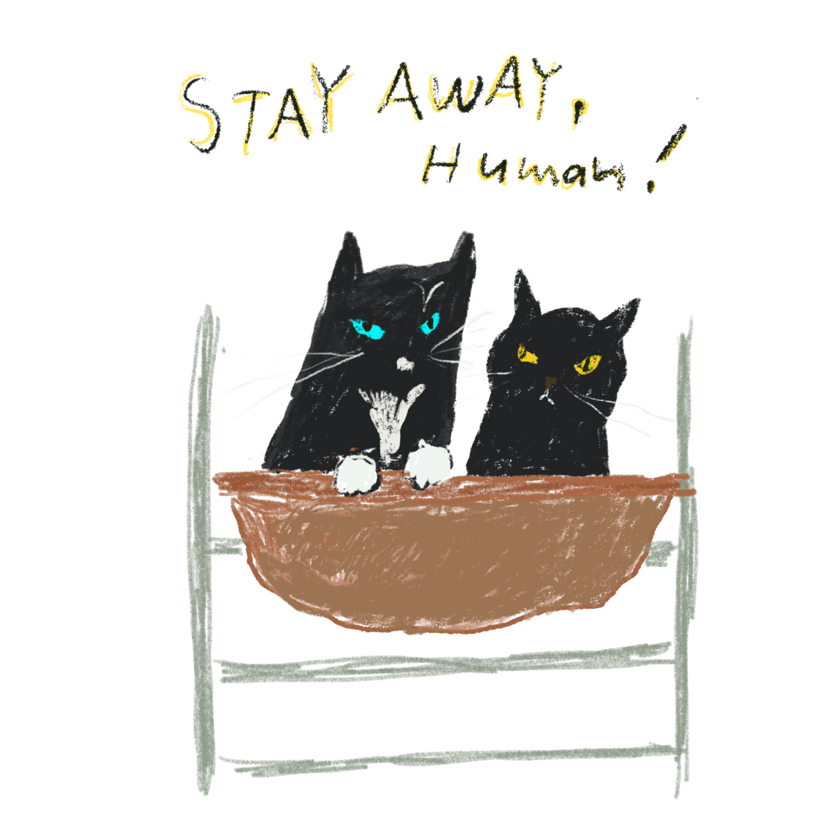 Cat T-Shirt | Kyoro & Peanuts, Hammock Sisters